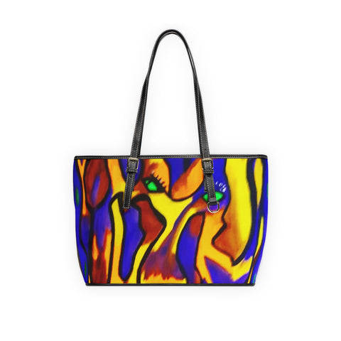 Leather  HIP HOP ART Shoulder Bag