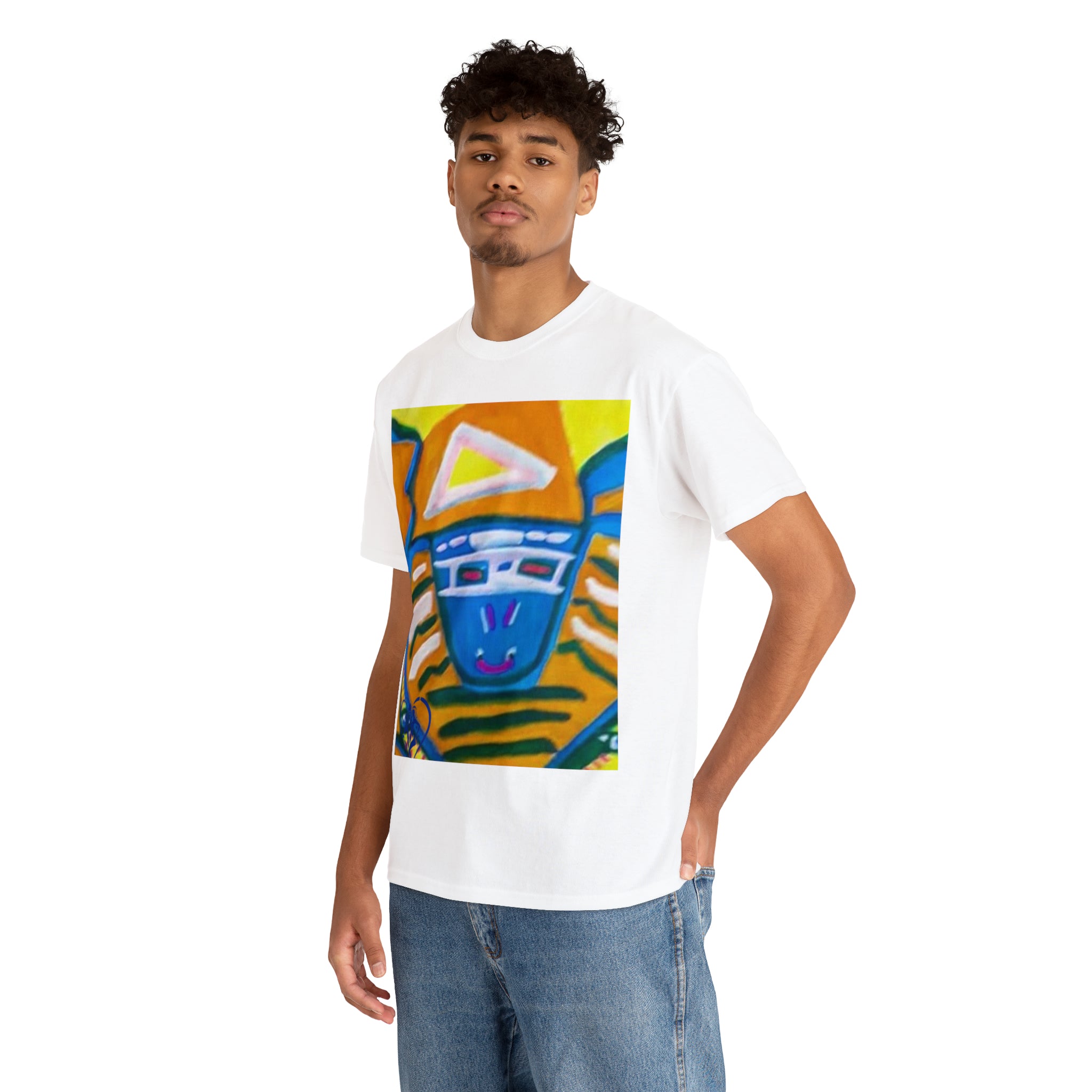 Unisex Heavy HIP HOP ART Cotton Tee