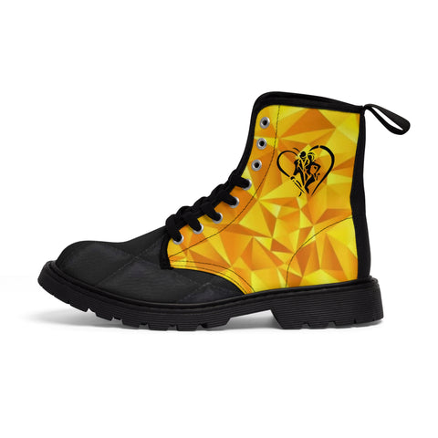 Men's Canvas HIP HOP ART  Boots