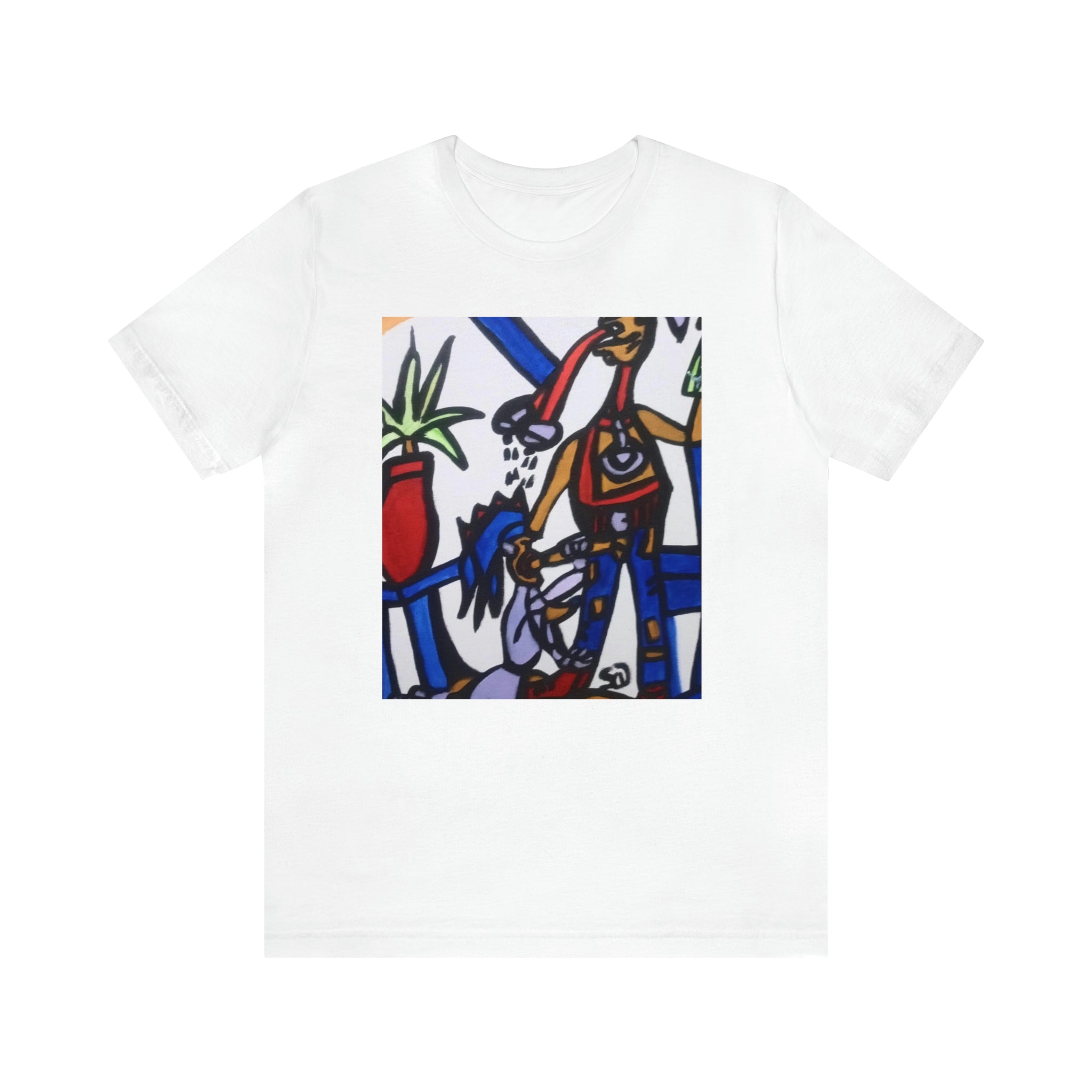 HIP HOP ART Unisex Jersey Short Sleeve Tee