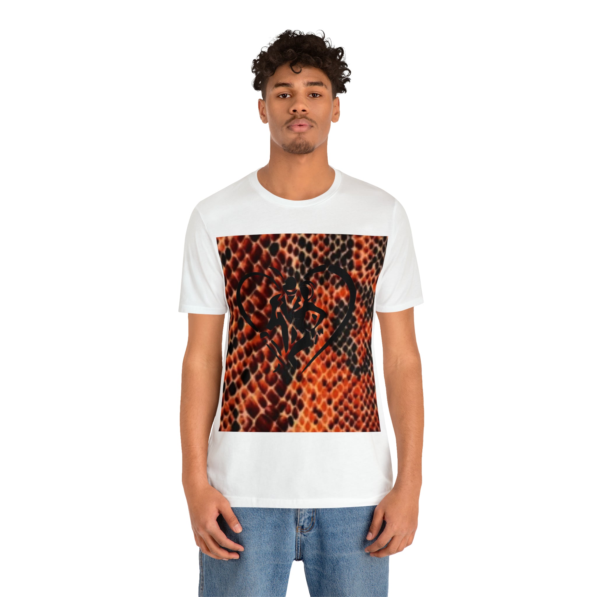 Unisex HIP HOP ART Jersey Short Sleeve Tee