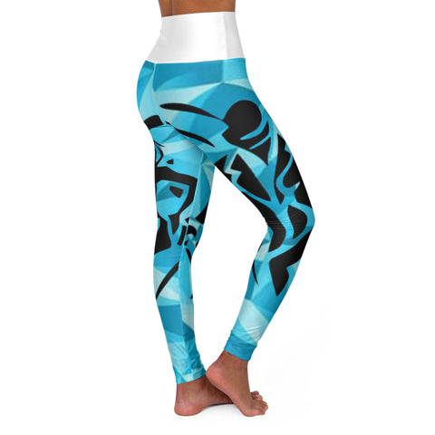 High Waisted HIP HOP ART Yoga Leggings (AOP)