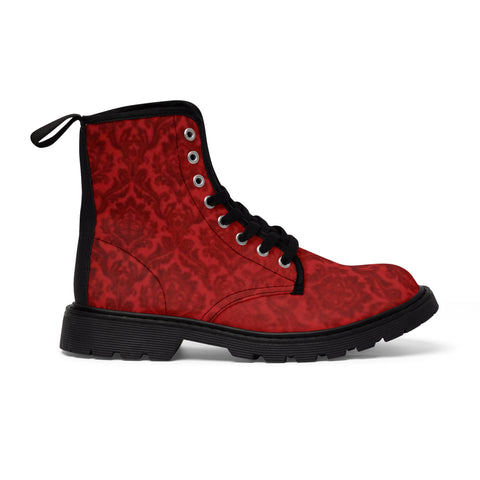 Men's HIP HOP ART Canvas Boots