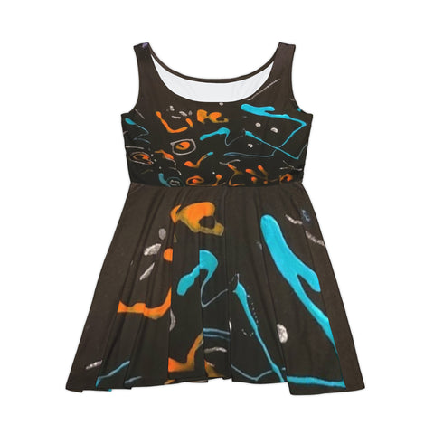 Women's HIP HOP ART Skater Dress (AOP)