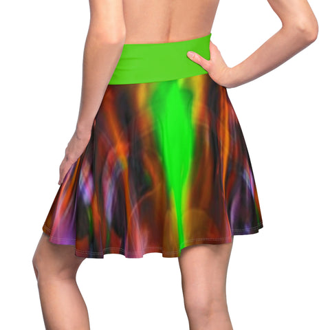 Women's HIP HOP ART Skater Skirt (AOP)