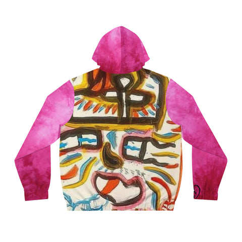 Men's Full-Zip HIP HOP ART Hoodie (AOP)