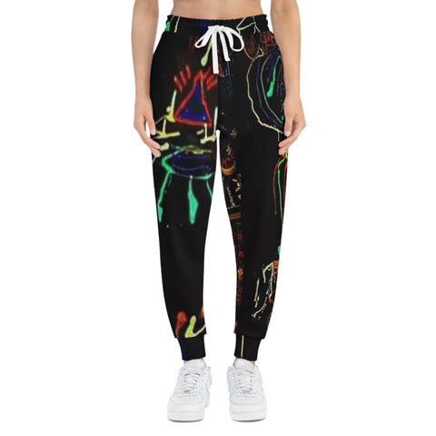 HIP HOP ART Athletic Joggers (AOP)