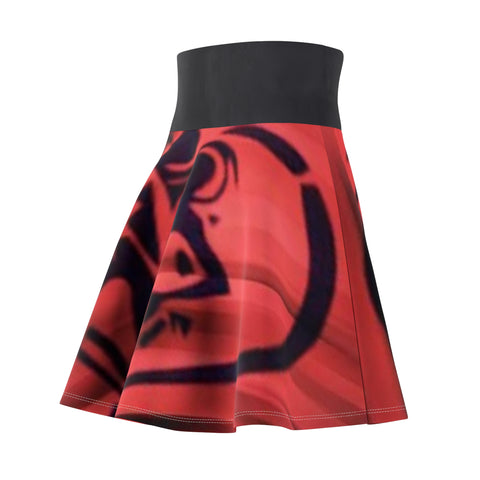 Women's HIP HOP ART Skater Skirt (AOP)