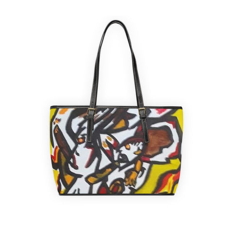 PU Leather HIP HOP ART Shoulder Bag