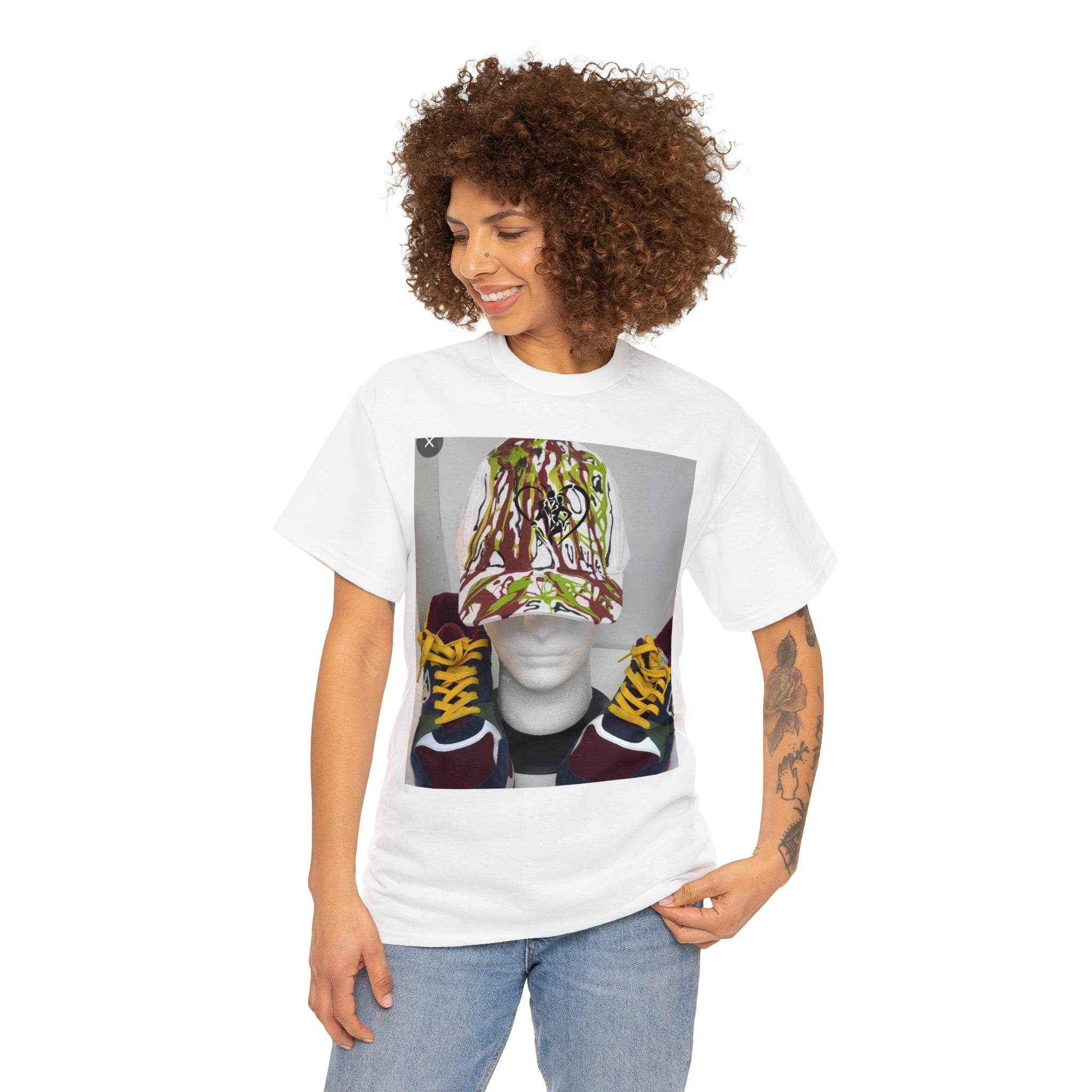 Unisex Heavy HIP HOP ART Cotton Hip Hop Tee