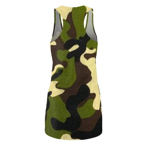 Women's Cut & Sew HIP HOP ART Racerback Dress (AOP)