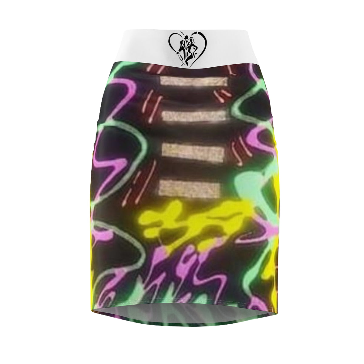 Women's  HIP HOP ART  Pencil Skirt (AOP)