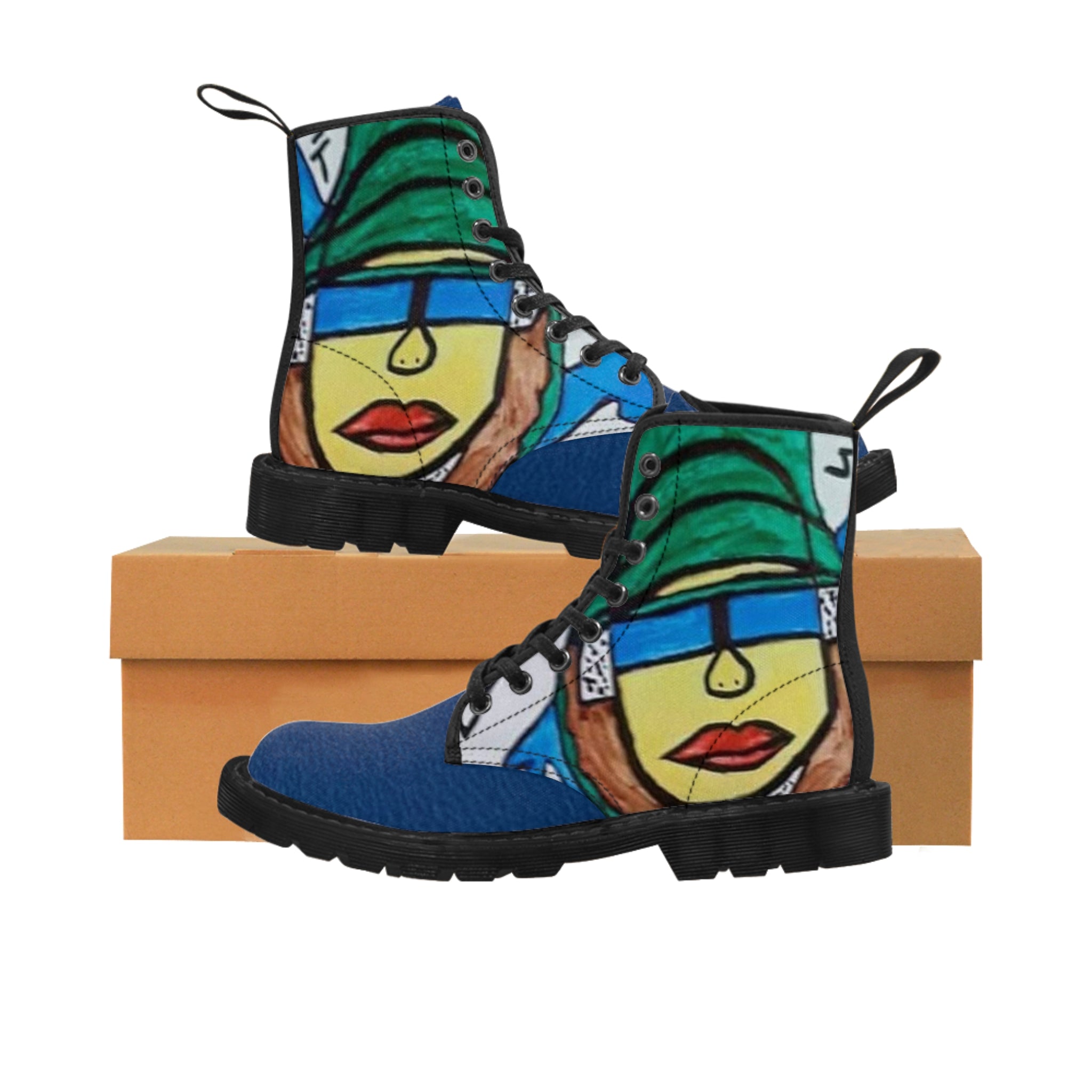 Women's Canvas HIP HOP ART Boots