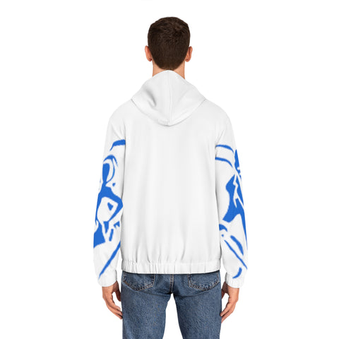 Men's Full-Zip  HIP HOP ART Hoodie (AOP)