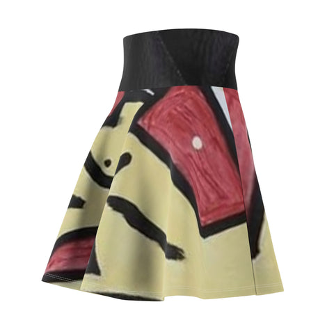 Women's HIP HOP ART Skater Skirt (AOP)