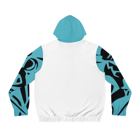 Men's Full-Zip HIP HOP ART Hoodie (AOP)