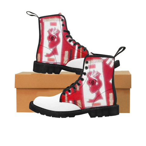 Men's Canvas HIP HOP ART Boots