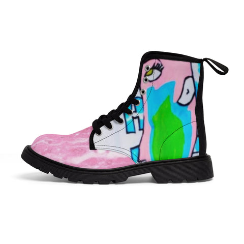 Women's Canvas HIP HOP ART Boots