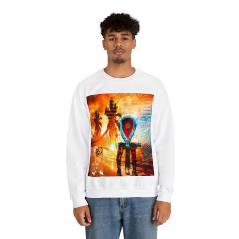 Unisex Heavy Blend™  HIP HOP ART Crewneck Sweatshirt