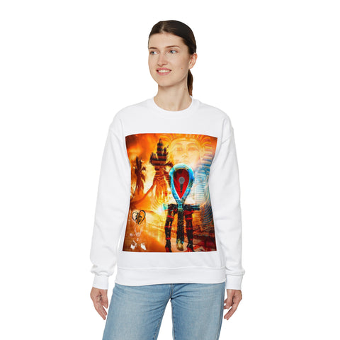 Unisex Heavy Blend™  HIP HOP ART Crewneck Sweatshirt