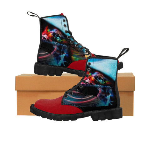 Men's Canvas  HIP HOP ART Boots