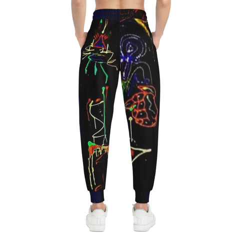 HIP HOP ART Athletic Joggers (AOP)