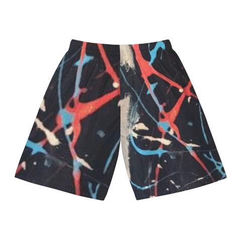 HIP HOP ART Basketball Shorts (AOP)