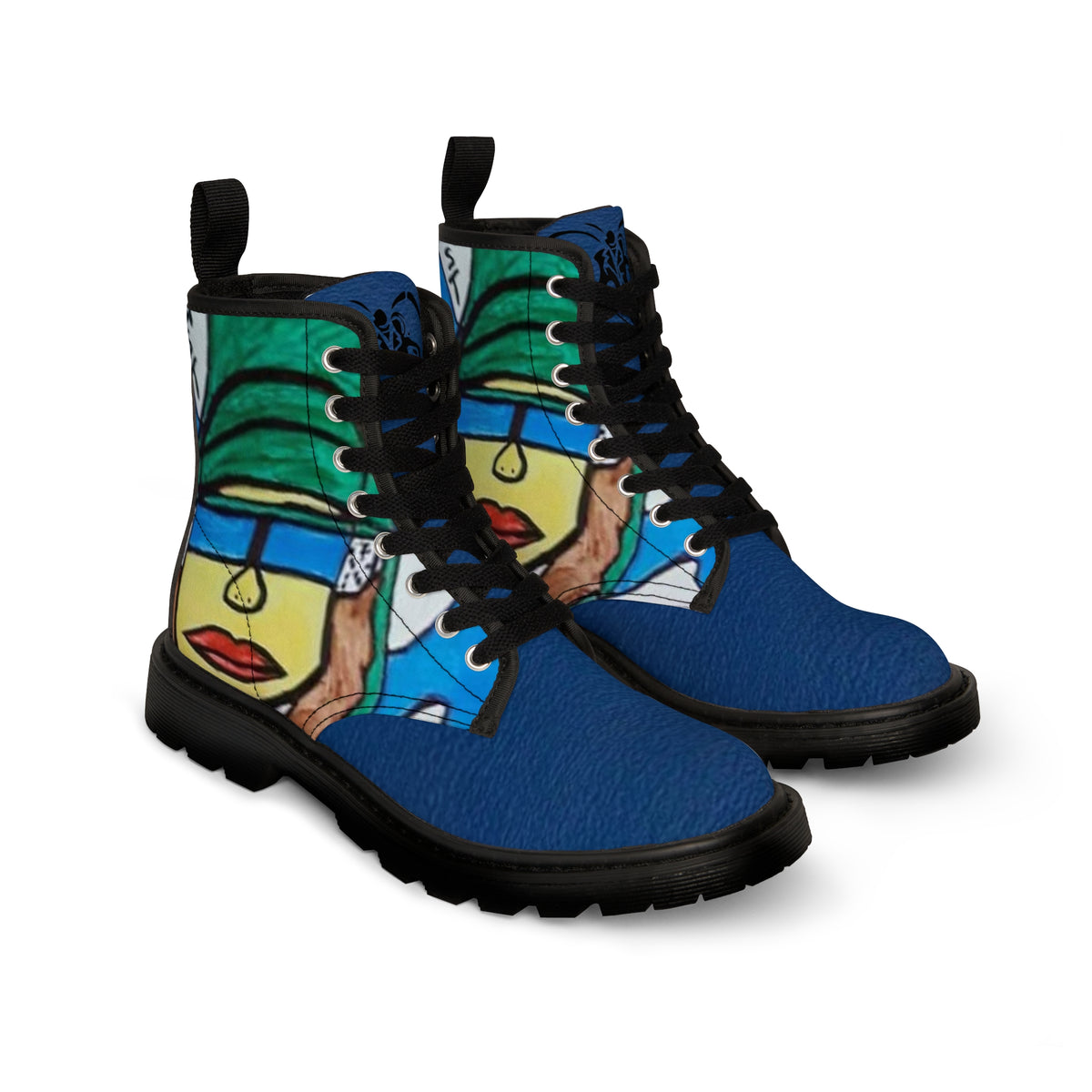 Men's Canvas HIP HOP ART Boots