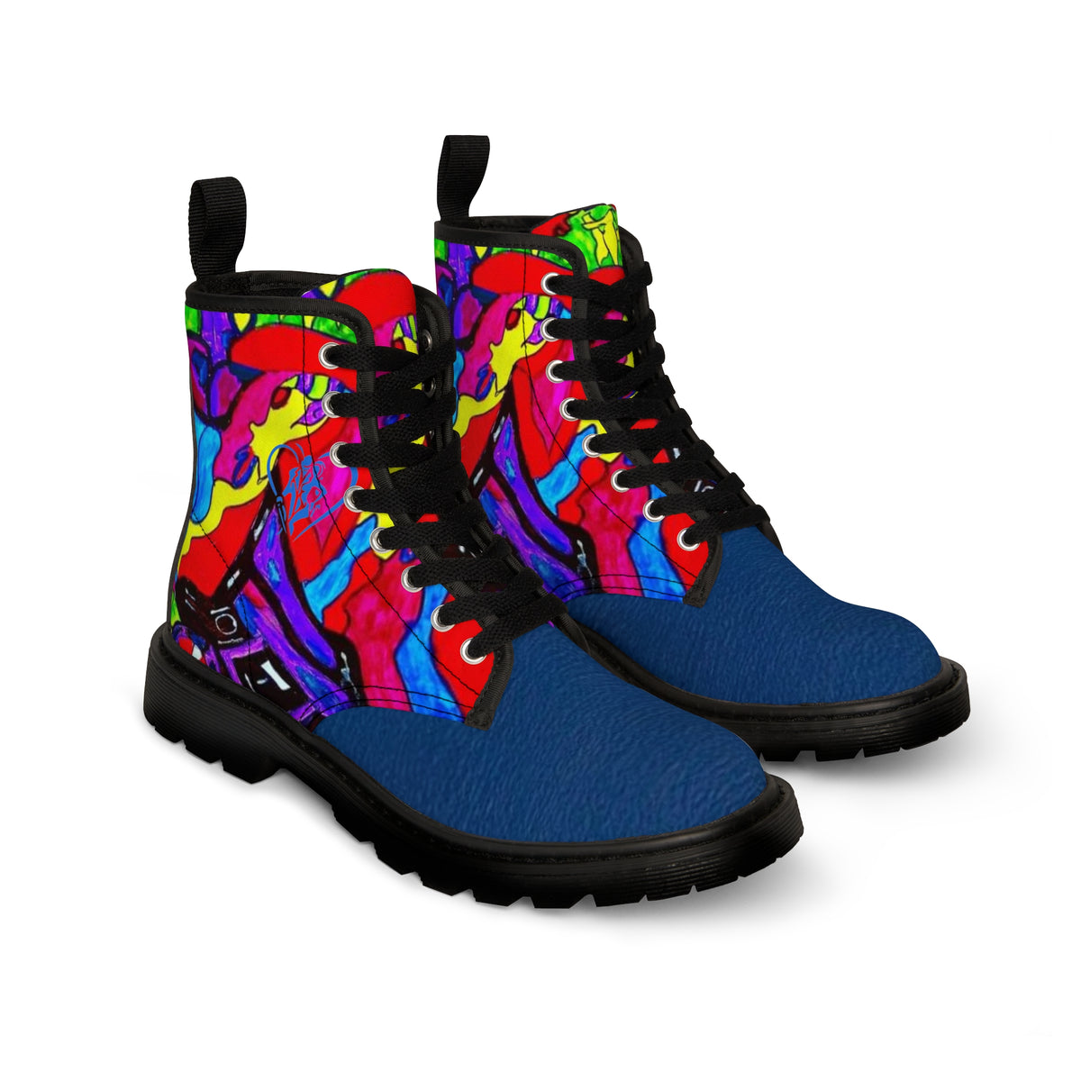 Men's Canvas  HIP HOP ART Boots