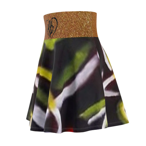 Women's  HIP HOP ART Skater Skirt (AOP)