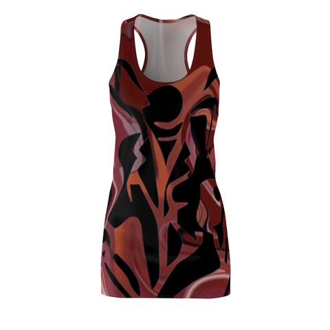 Women's Cut & Sew  HIP HOP ART  Racerback Dress (AOP)