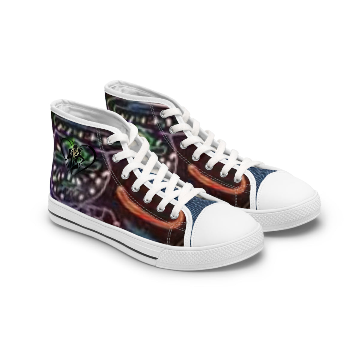 Women's High Top HIP HOP ART Sneakers