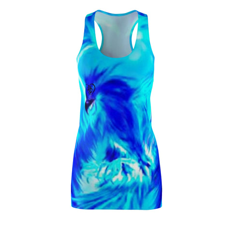 Women's Cut & Sew HIP HOP ART Racerback Dress (AOP)