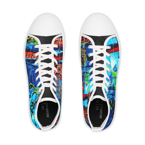 Men's High Top  HIP HOP ART Sneakers