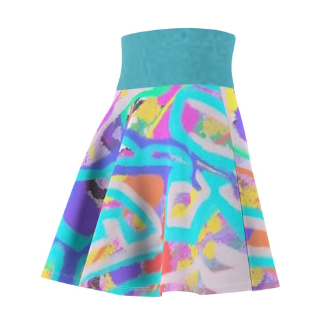 Women's HIP HOP ART Skater Skirt (AOP)