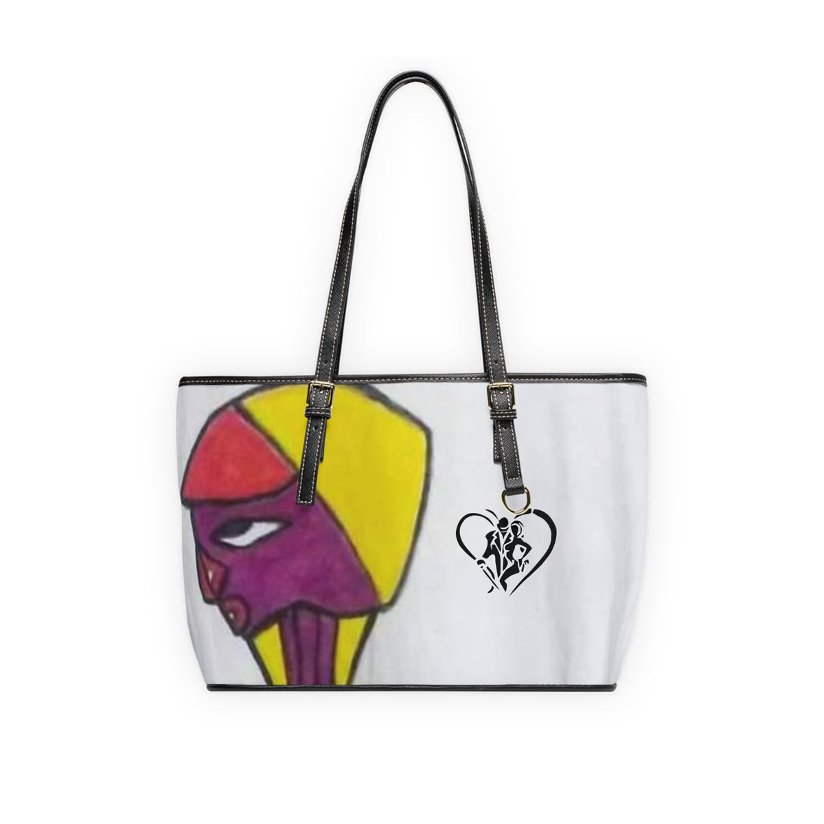 PU Leather HIP HOP ART  Shoulder Bag