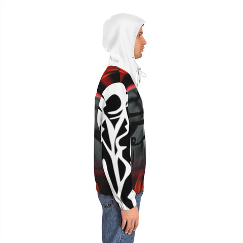 Men's Full-Zip HIP HOP ART Hoodie (AOP)