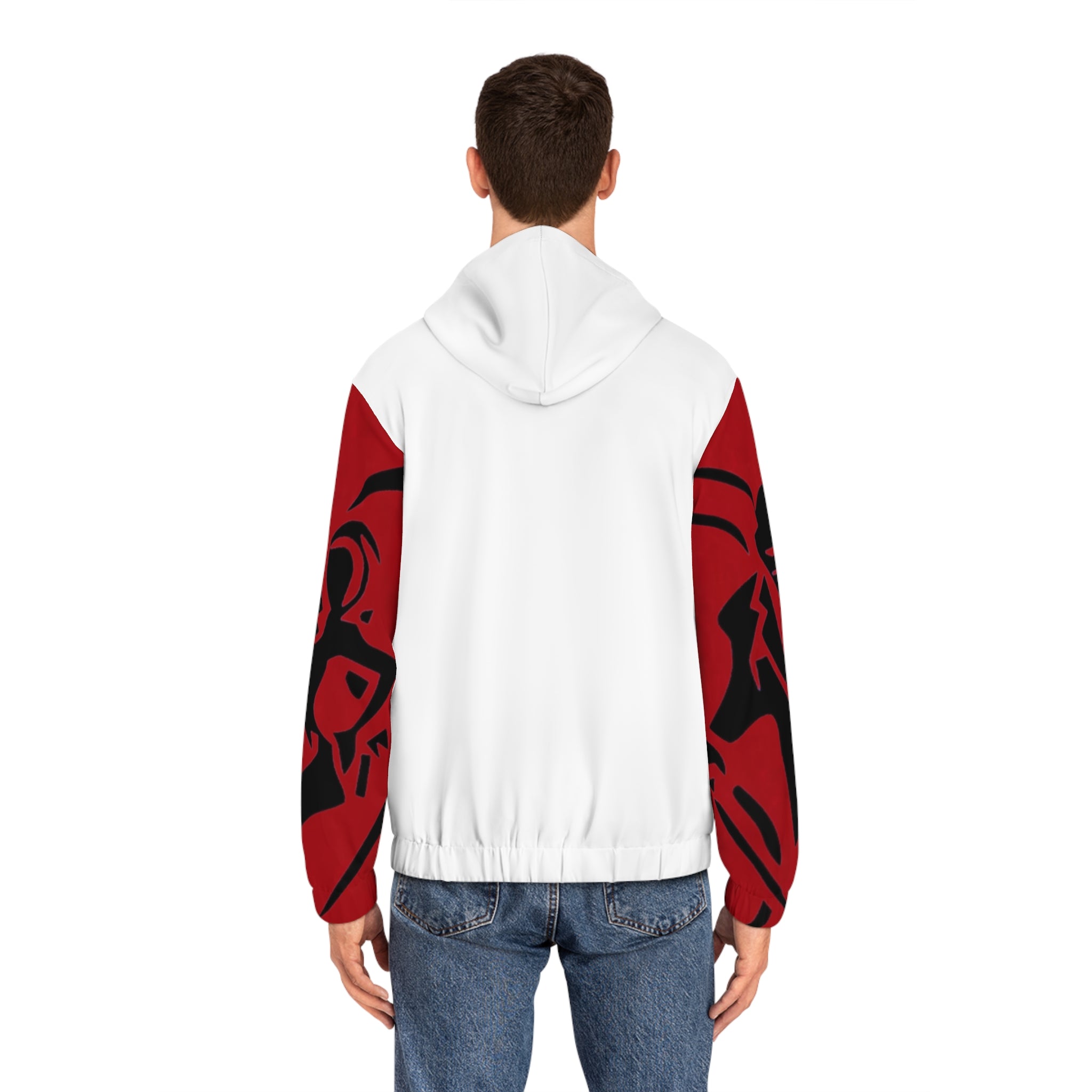 Men's Full-Zip HIP HOP ART Hoodie (AOP)