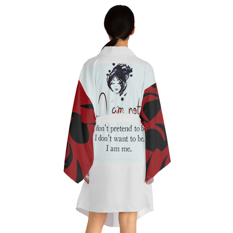 Long Sleeve HIP HOP ART Kimono Robe (AOP)