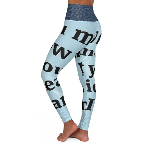 High Waisted  HIP HOP ART Yoga Leggings (AOP)