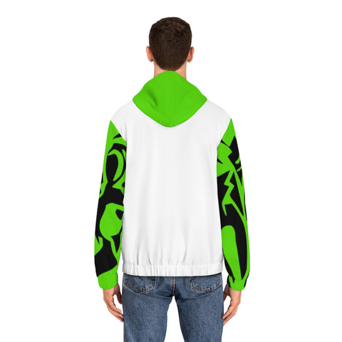 Men's Full-Zip  HIP HOP ART Hoodie (AOP)