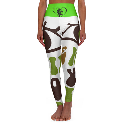 High Waisted HIP HOP ART Yoga Leggings (AOP)