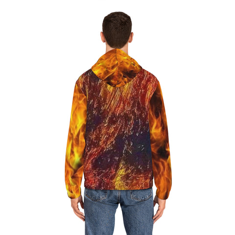 Men's Full-Zip  HIP HOP ART  Hoodie (AOP)