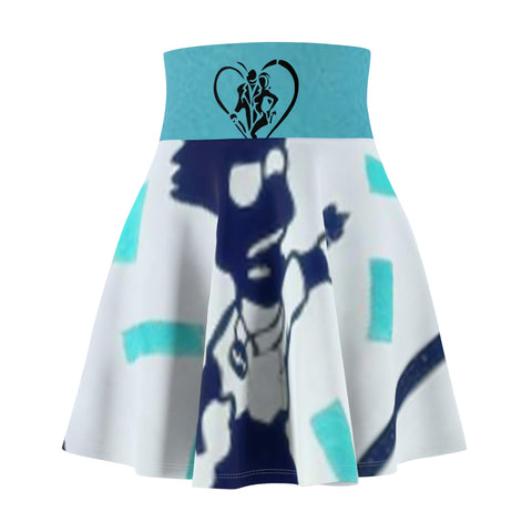 Women's  HIP HOP ART Skater Skirt (AOP)