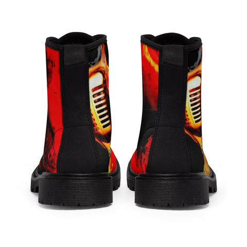 Men's Canvas  HIP HOP ART Boots