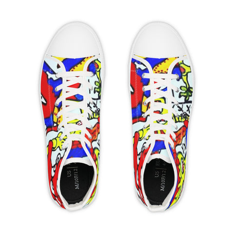 Men's HIP HOP ART High Top Sneakers