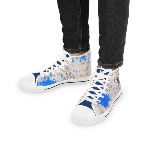 Men's High Top  HIP HOP ART  Sneakers