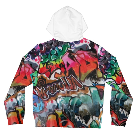 Women’s Full-Zip  HIP HOP ART  Hoodie (AOP)