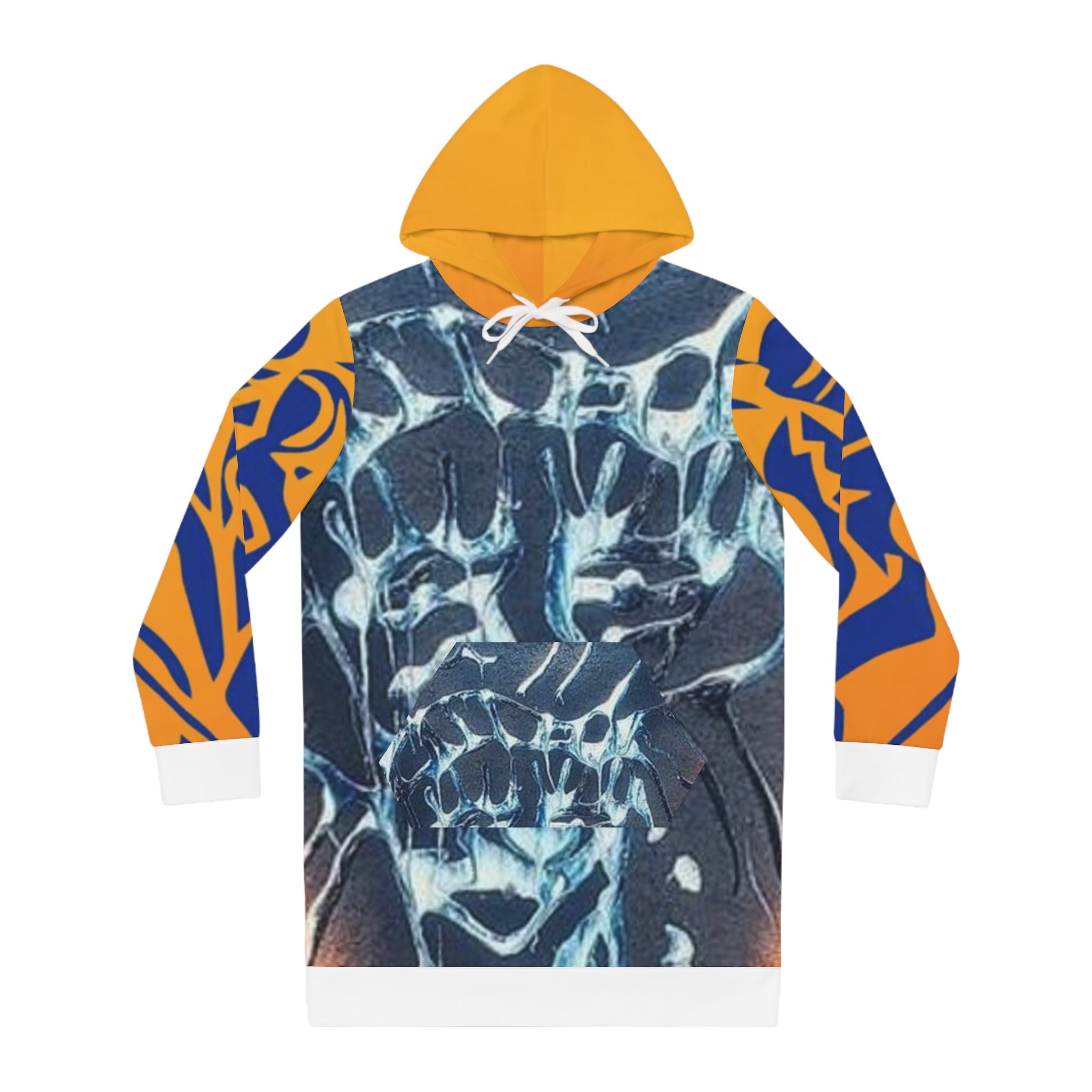 Women’s Full-Zip HIP HOP ART Hoodie (AOP)