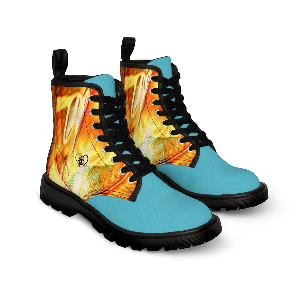 Men's Canvas HIP HOP ART Boots